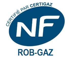 ROBINET TOURNANT SPHERIQUE GAZ F/F 1"1/2 PASSAGE TOTAL / 5 BAR NF078 ROB564