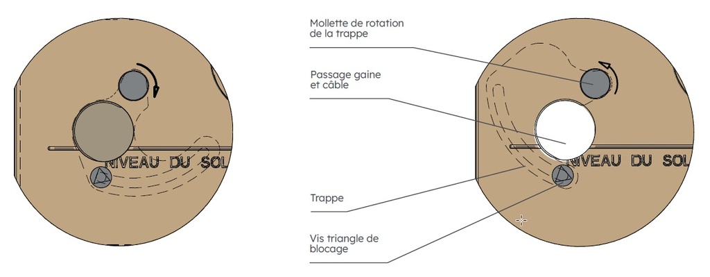 BORNE REMBT 450 JDB FORAIN 6772113