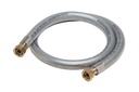 FLEXIBLE INOX F/F 1/2" 21MB GN 1,00M NF115 36-121 SACHET FLA100